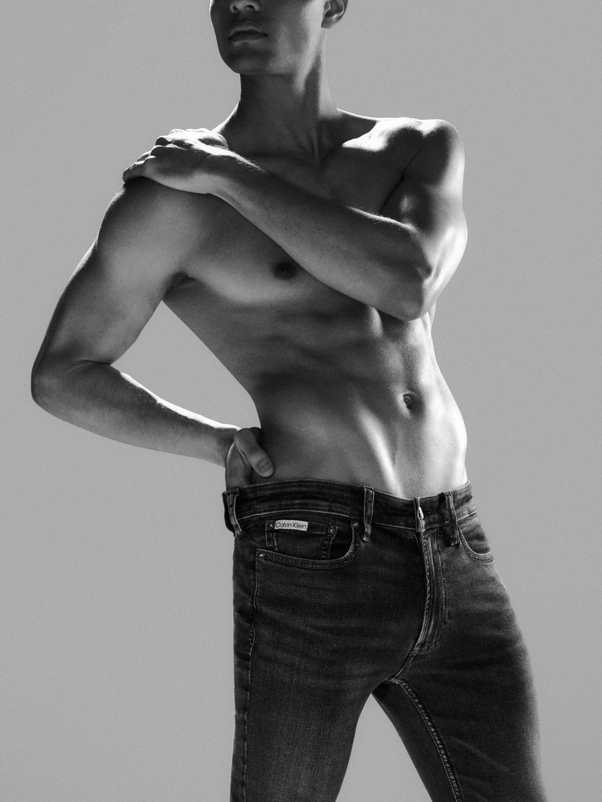 Athletic Fit Denim Jeans Men