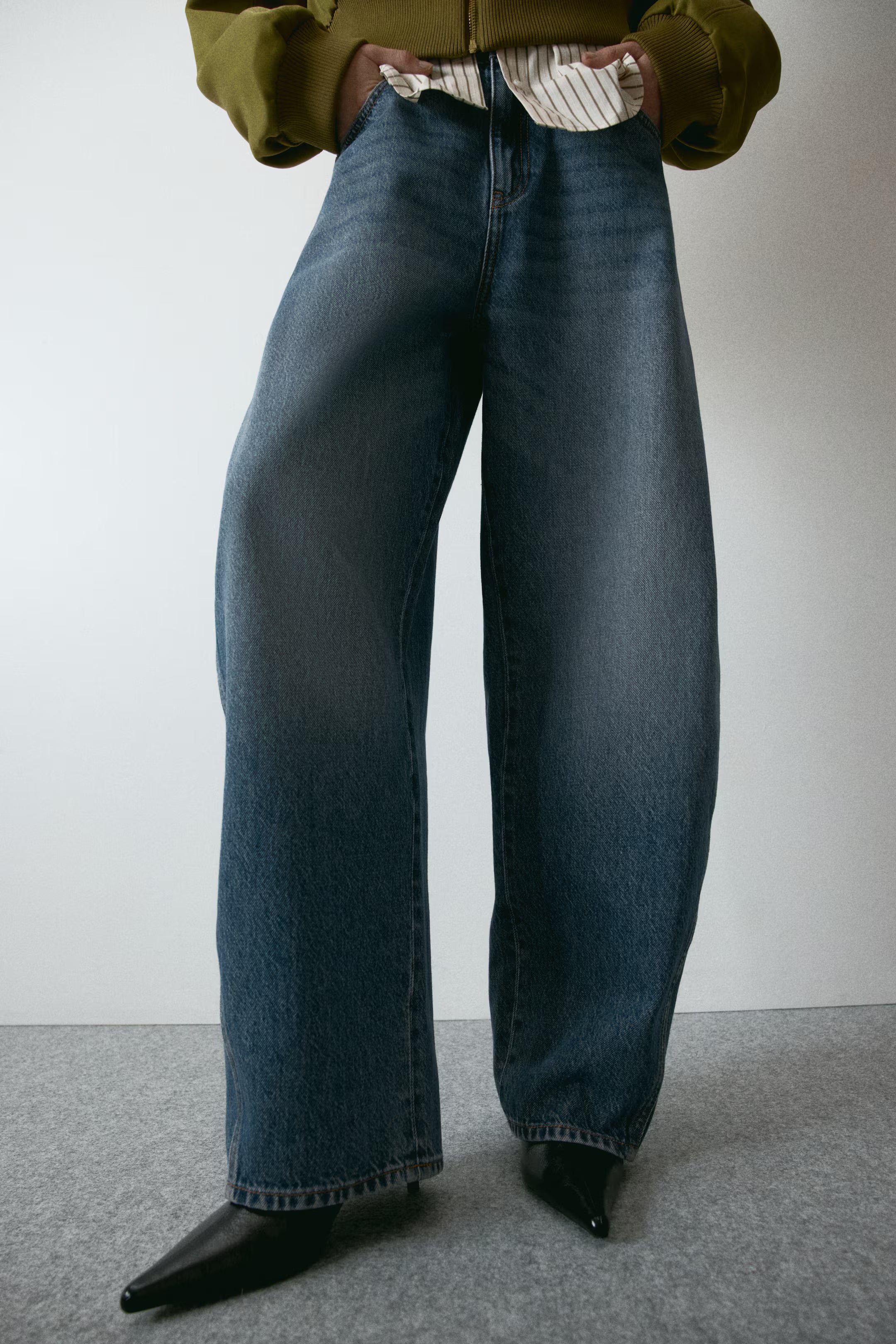 Baggy Fit Denim Jeans Women
