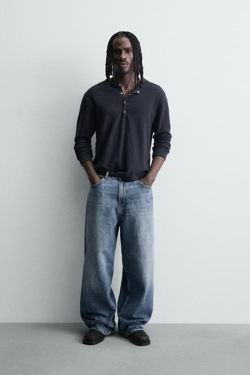 Baggy Fit Denim Jeans Men