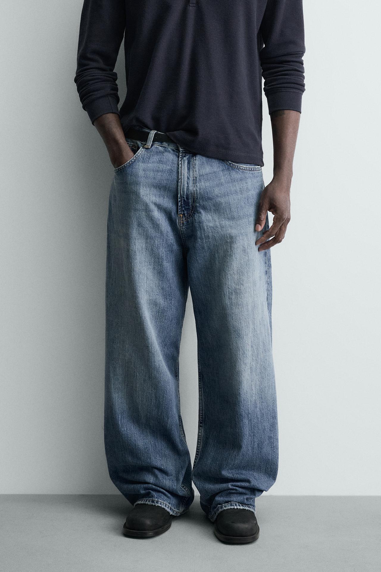 Baggy Fit Denim Jeans Men