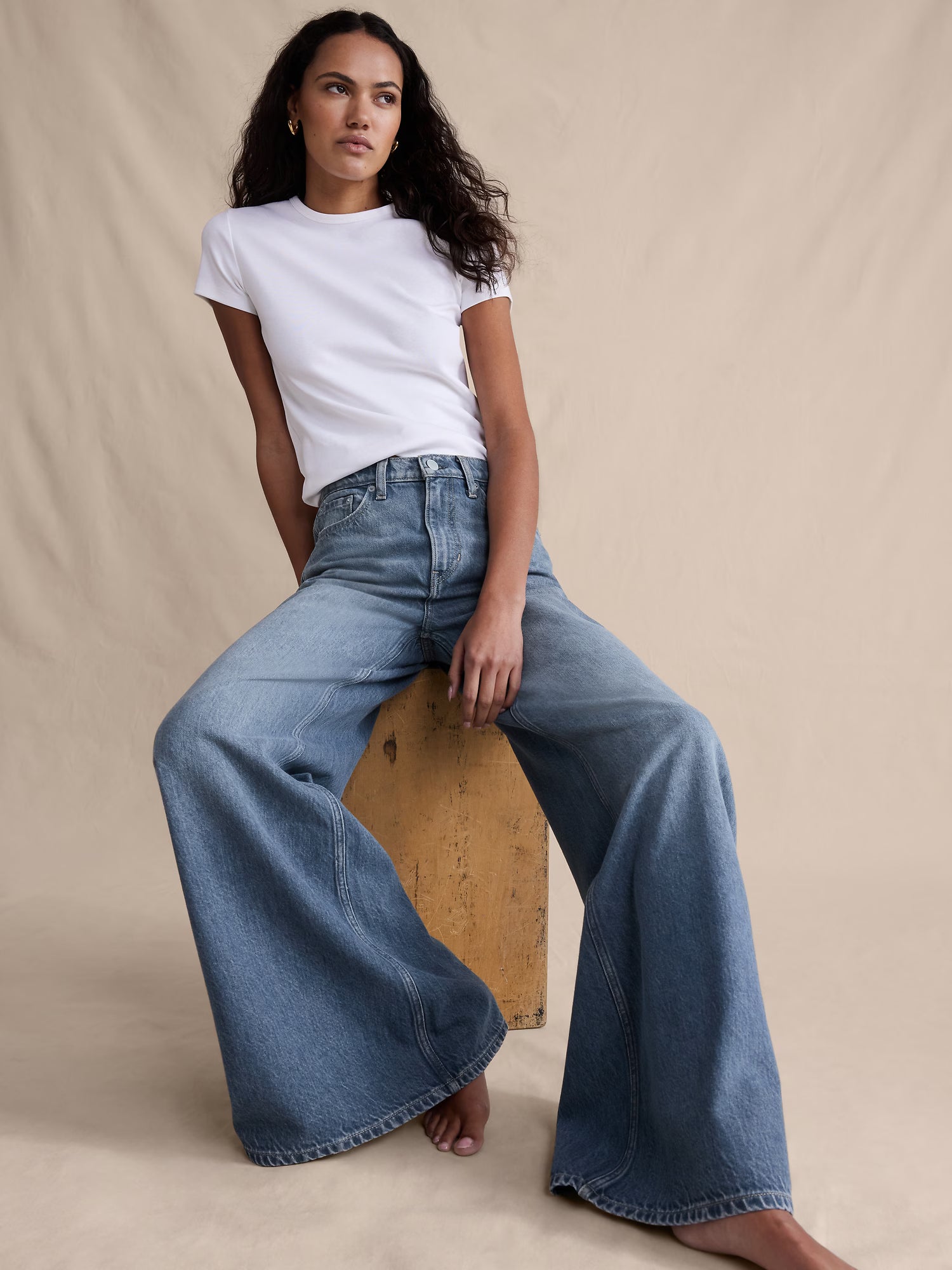 Casual Fit Denim Jeans Women