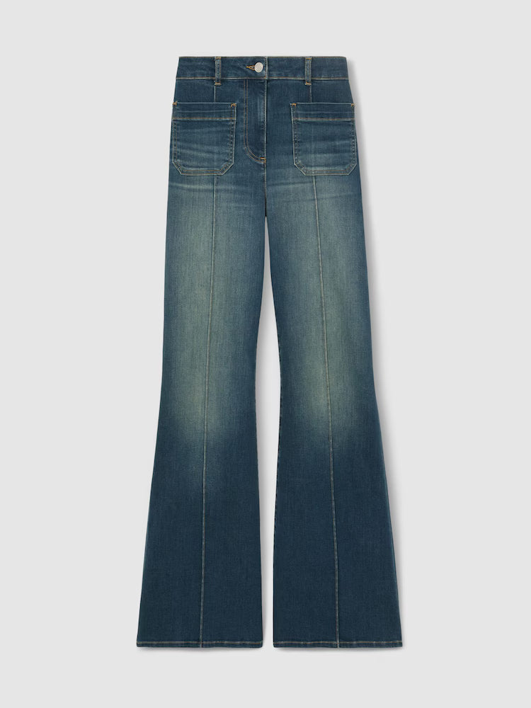 Versatile Fit Denim Jeans Women