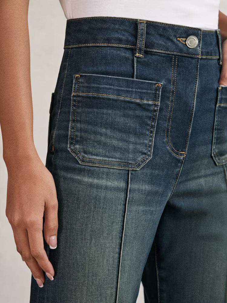 Versatile Fit Denim Jeans Women