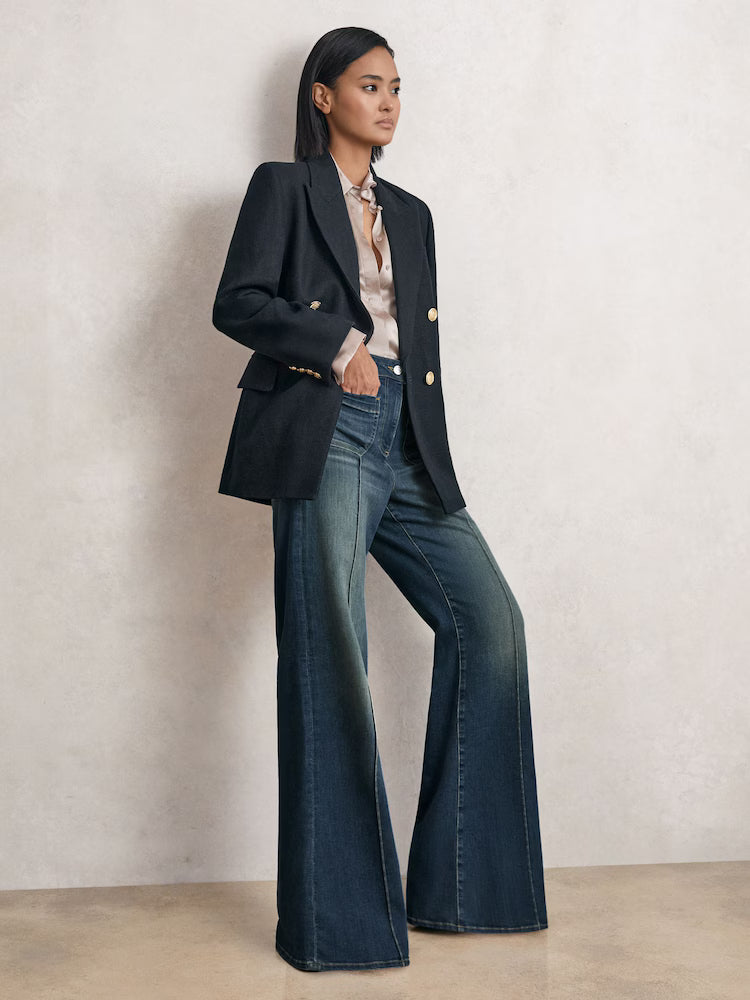 Versatile Fit Denim Jeans Women