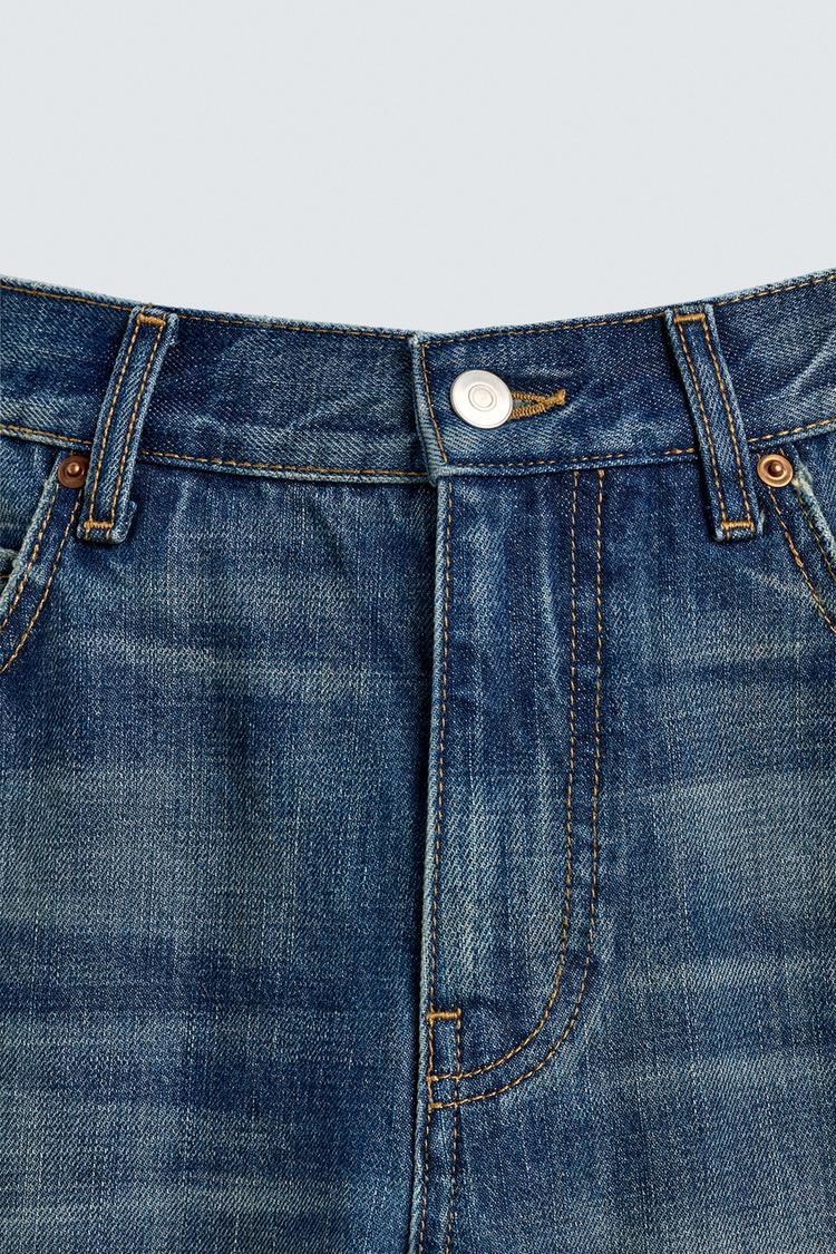 Flared Fit Denim Jeans Men