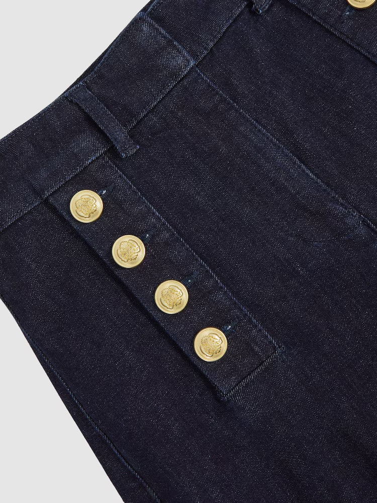 High Waisted Bell Bottom Fit