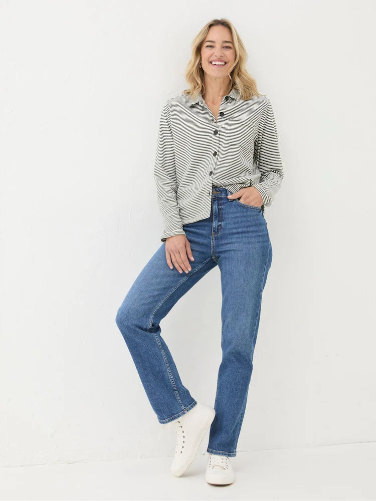 Lesiure Fit Denim Jeans Women