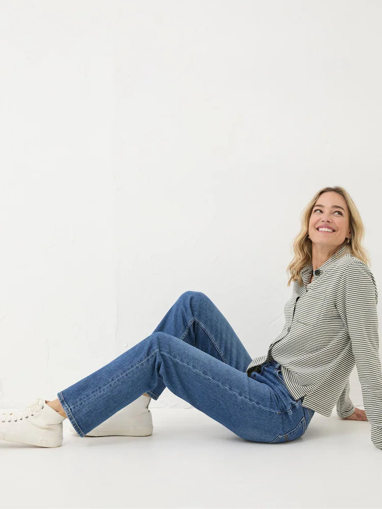 Lesiure Fit Denim Jeans Women