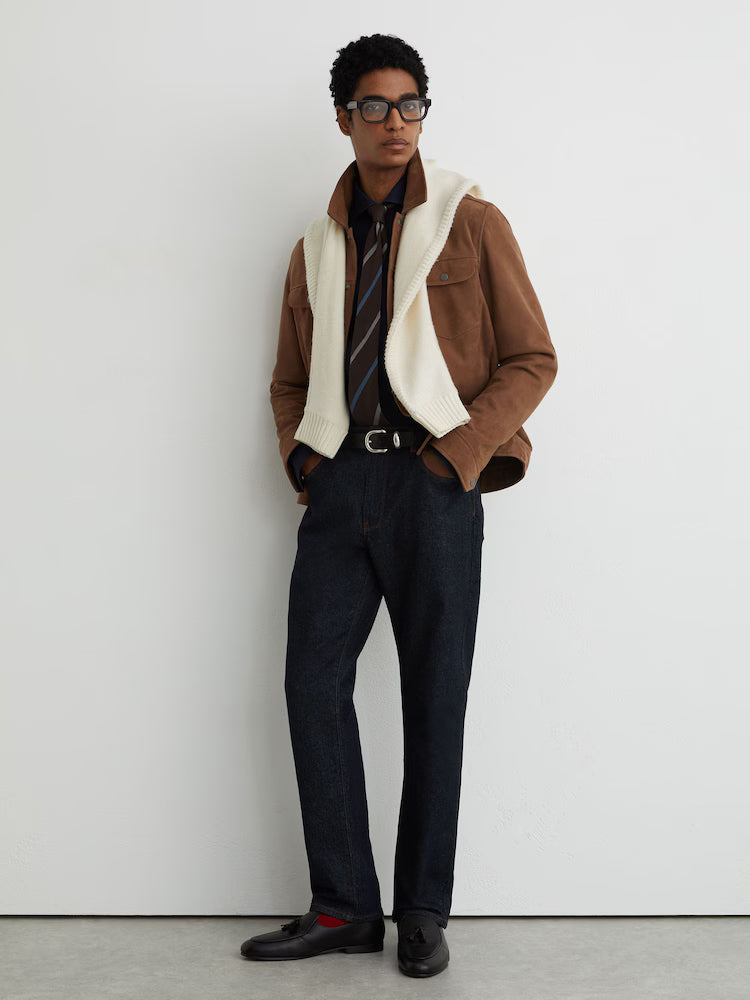 Minimalist Fit Denim Jeans Men