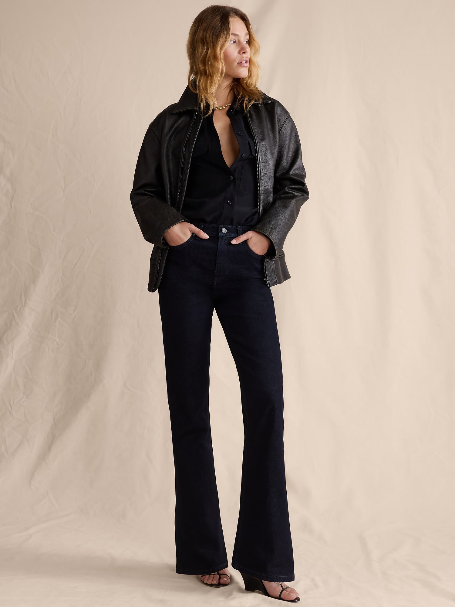 Minimalist Fit Denim Jeans Women