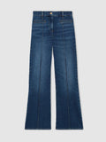 Wide Flared Bottom Denim Jeans Women