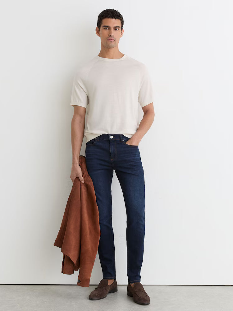 Skinny Fit Denim Jeans Men