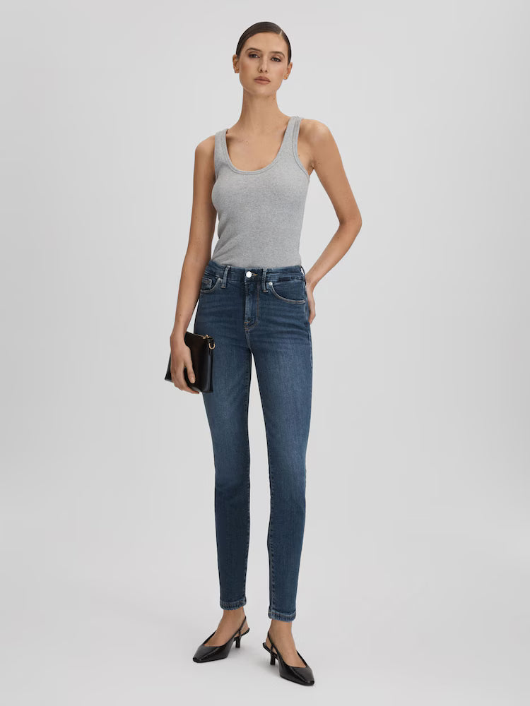 Skinny Fit Denim Jeans - Blue