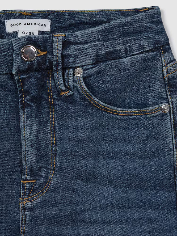 Skinny Fit Denim Jeans - Blue