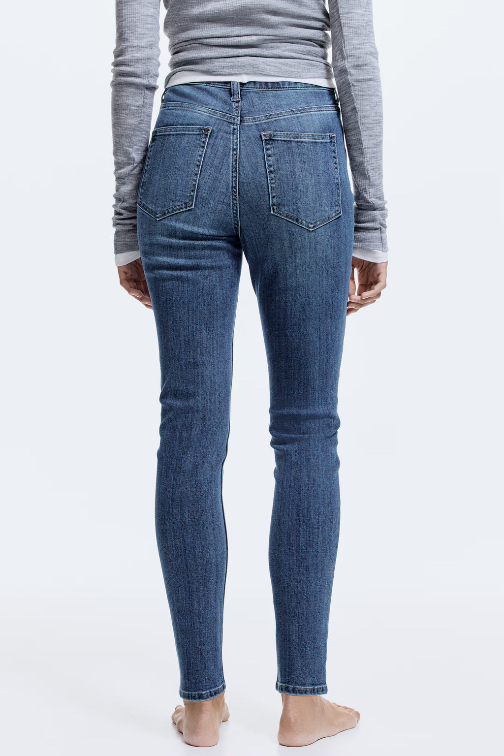 Tapered Fit Women Denim Jeans