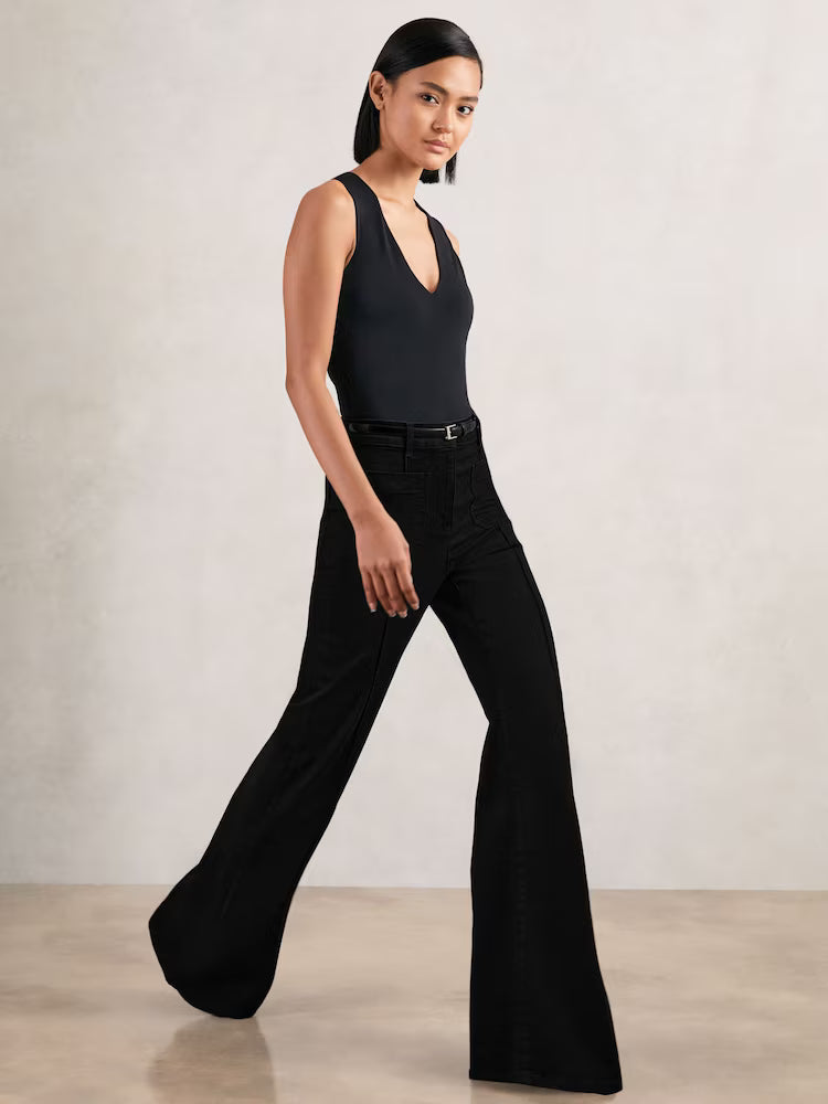 Ultra Flared Fit Denim Jeans