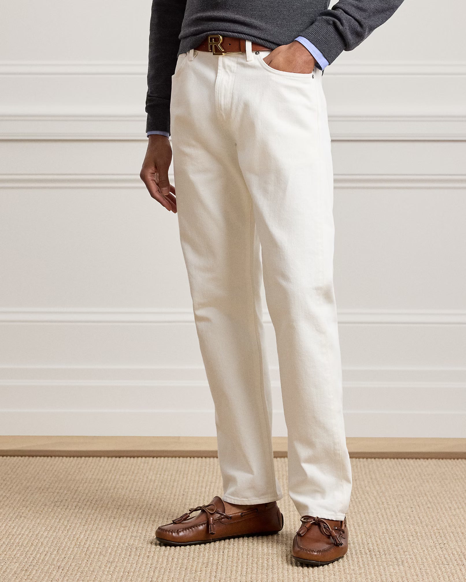 Versatile Fit Denim Jeans Men