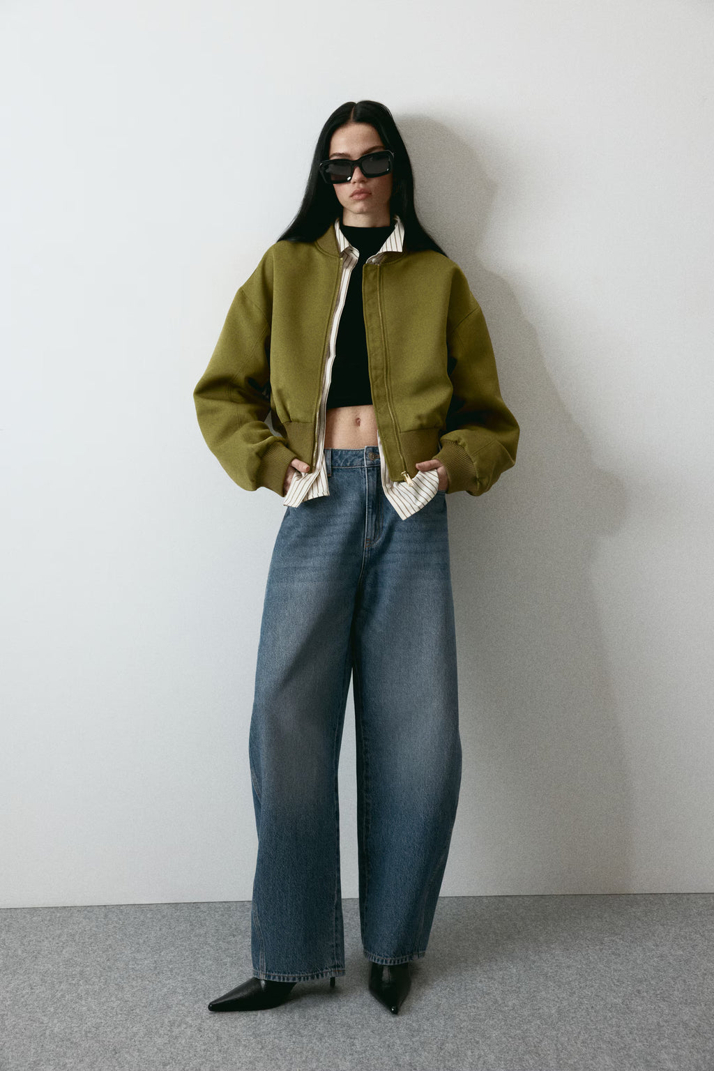 Baggy Fit Denim Jeans Women